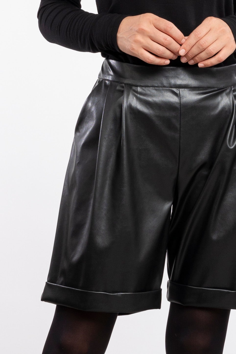 Leather shorts nz sale