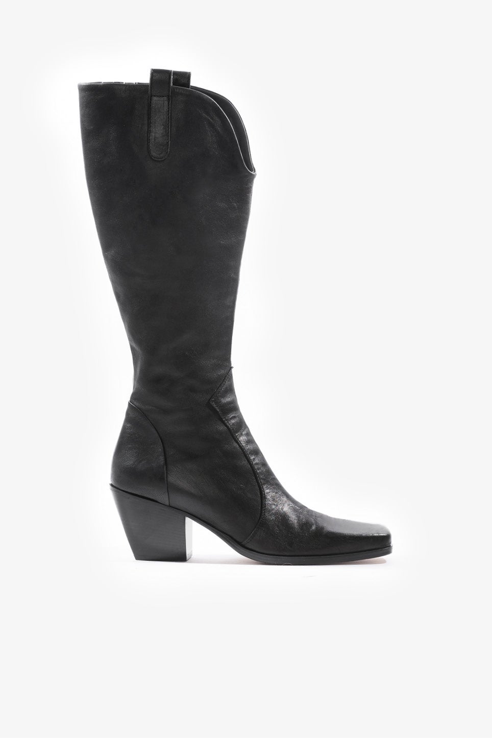 Astra Knee-high Boot in Black | BEAU COOPS | Repertoire