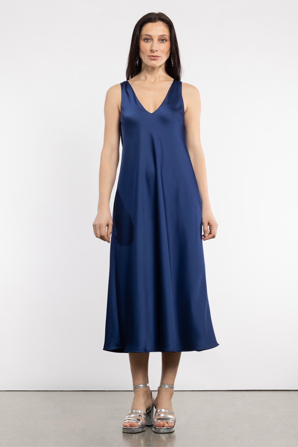 Bailie Dress in Blue | Repertoire