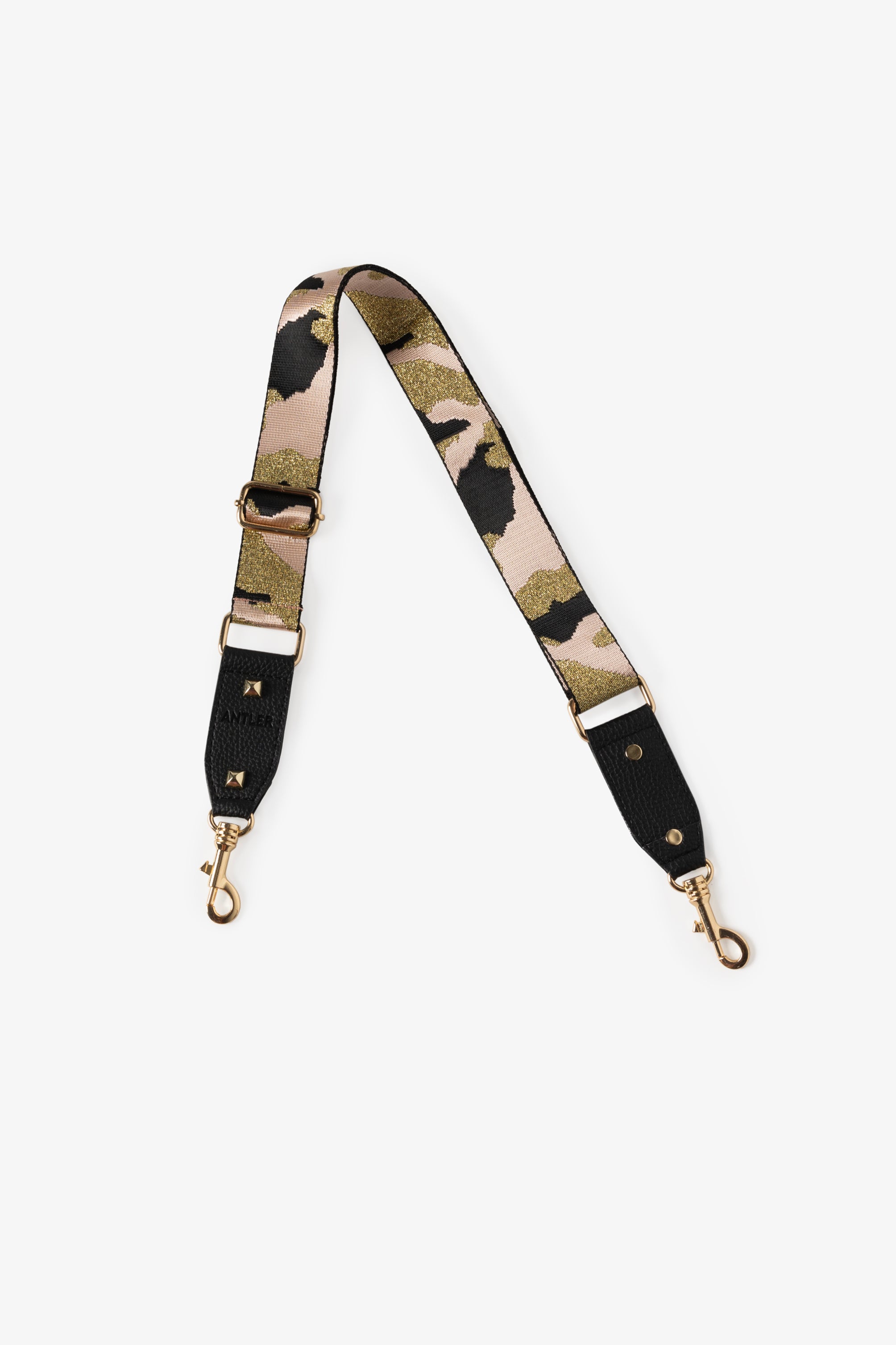 Camo Bag Strap in Multi coloured SOURCED BY REPERTOIRE Repertoire