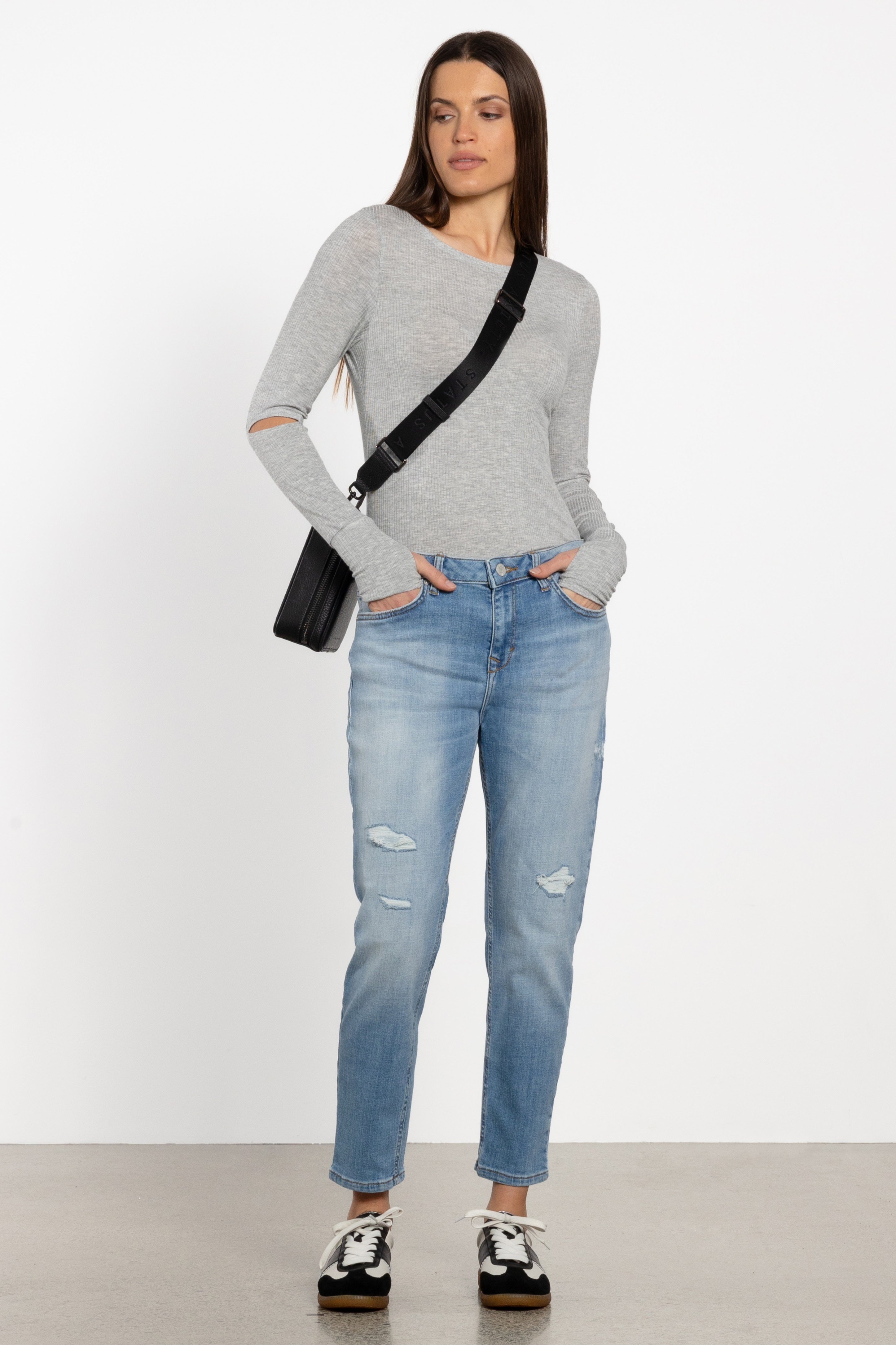 Eliana Slim Boyfriend Jean in Blue LTB JEANS Repertoire