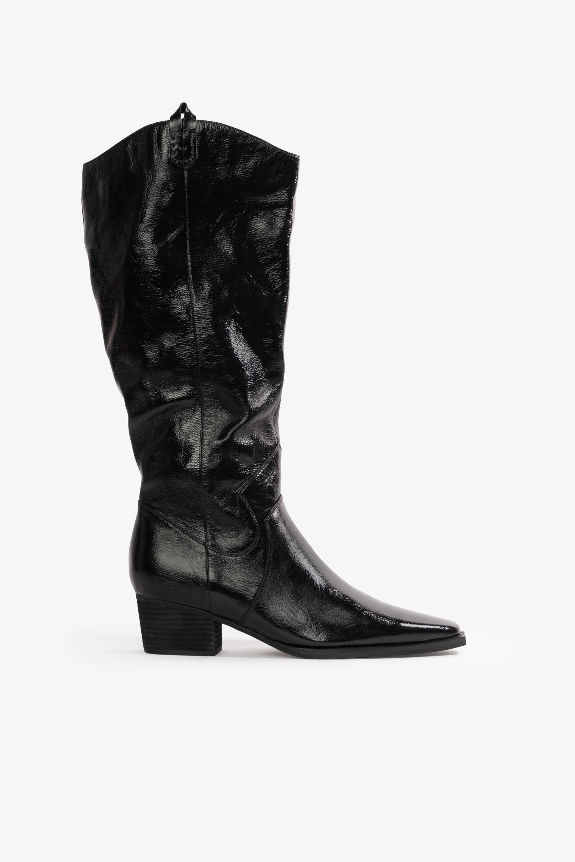 High gloss hot sale cowboy boots