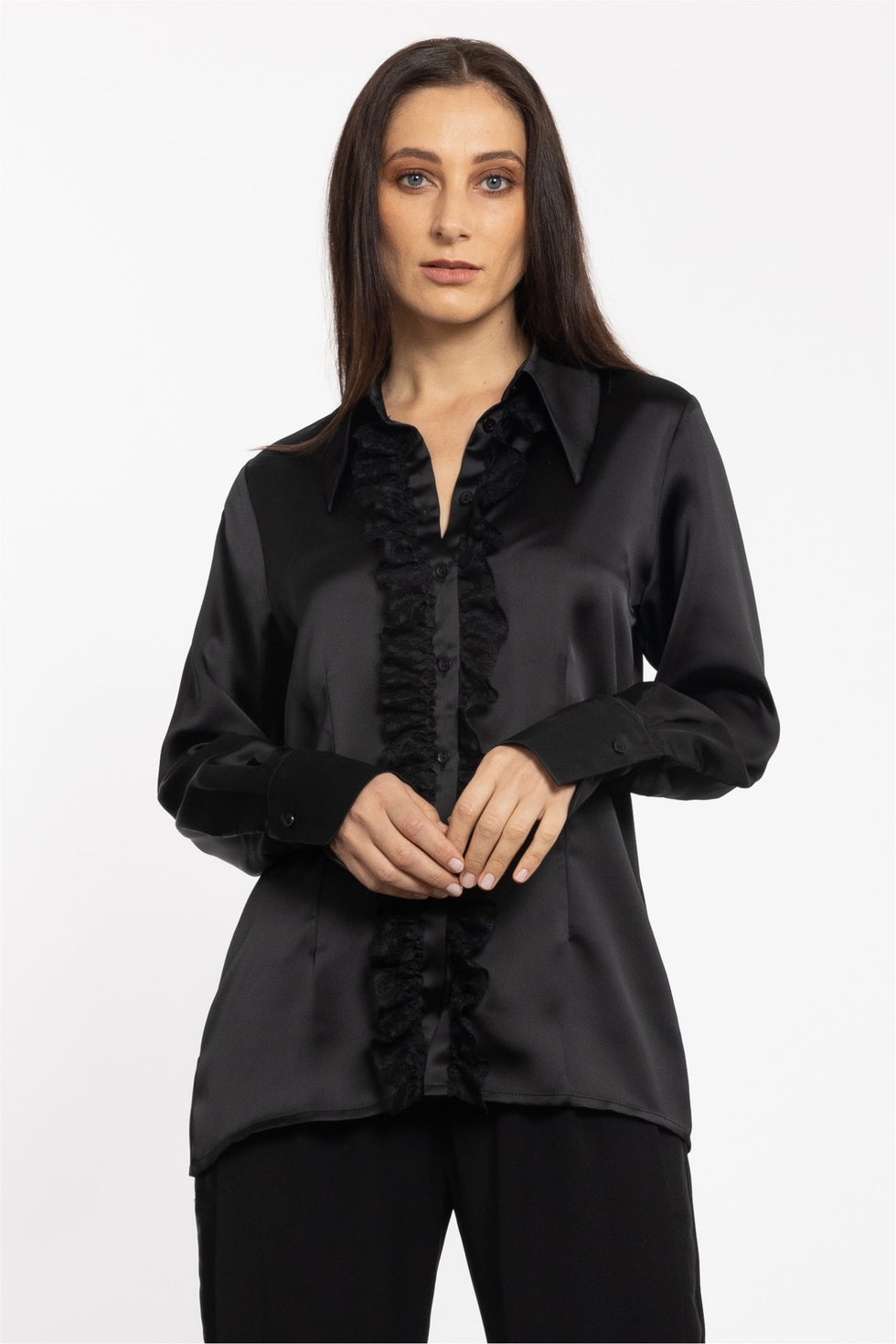 Jamie Blouse in Black | Repertoire