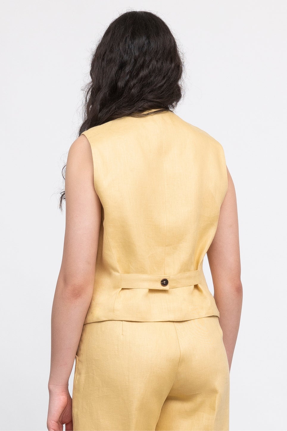 Yellow on sale waistcoat womens