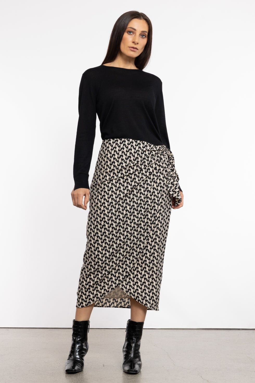 Santiago Skirt in Print | Made in NZ | Repertoire