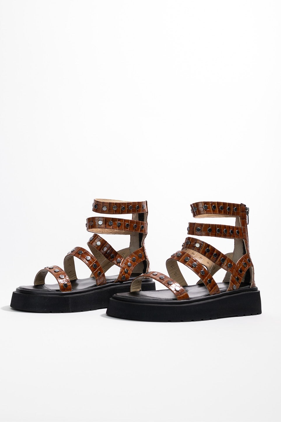 Neutral platform online sandals