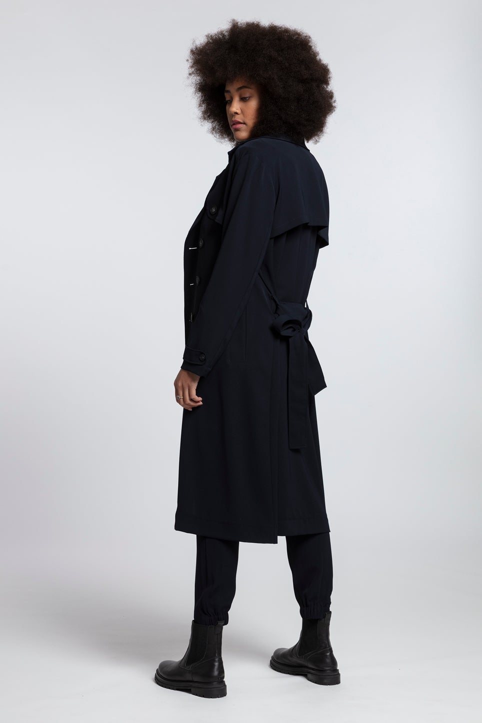 Trudie trench clearance coat