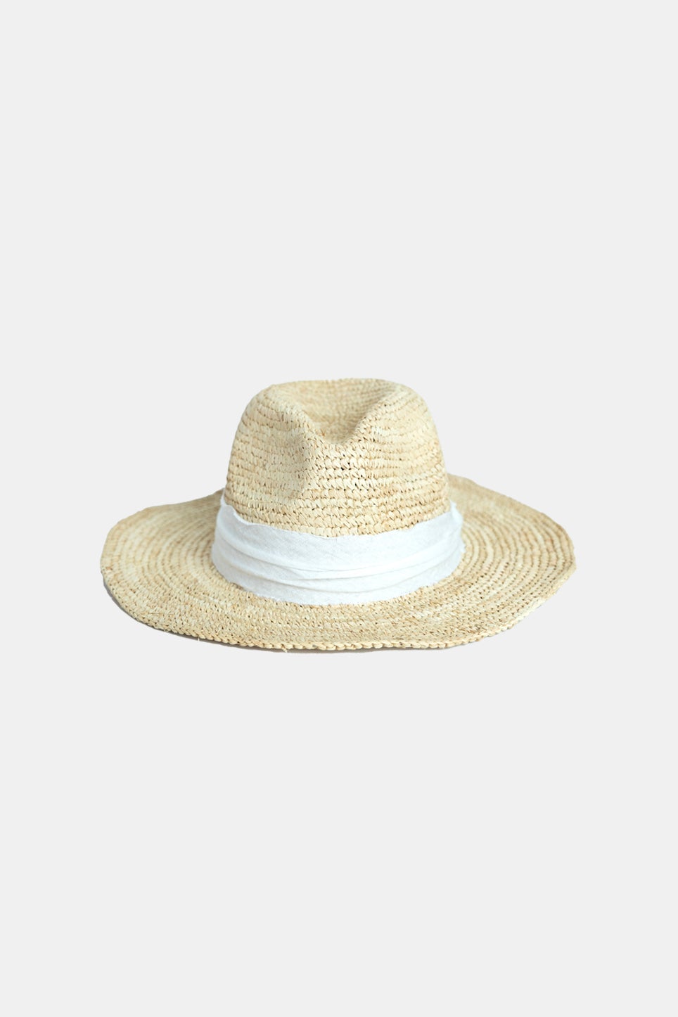 Layered Sunhat in Black, SOURCED BY REPERTOIRE